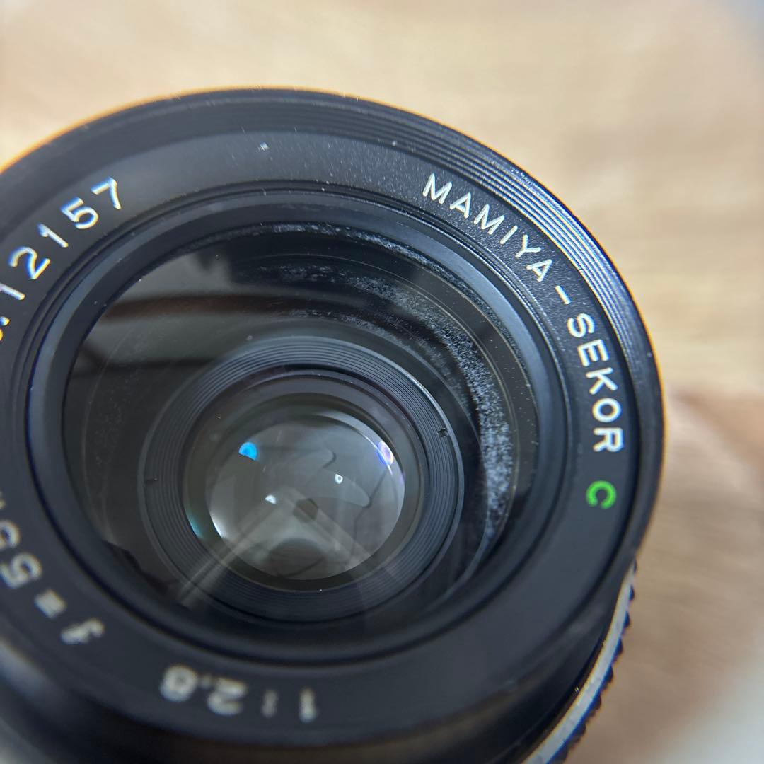 Mamiya Sekor C 1:2.8 f=55mm レンズ 状態普通　最安値