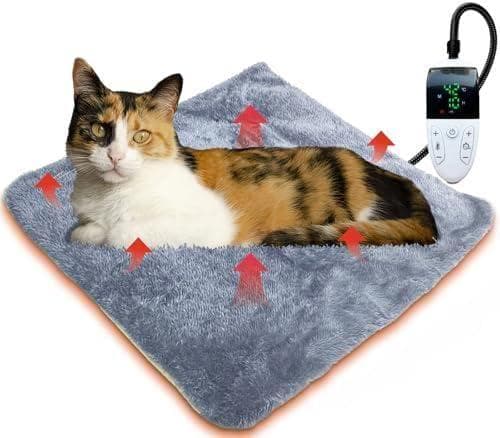 RIDESAIPU ペット用ホットカーペット ホットマット 猫 犬 ホ_corg
