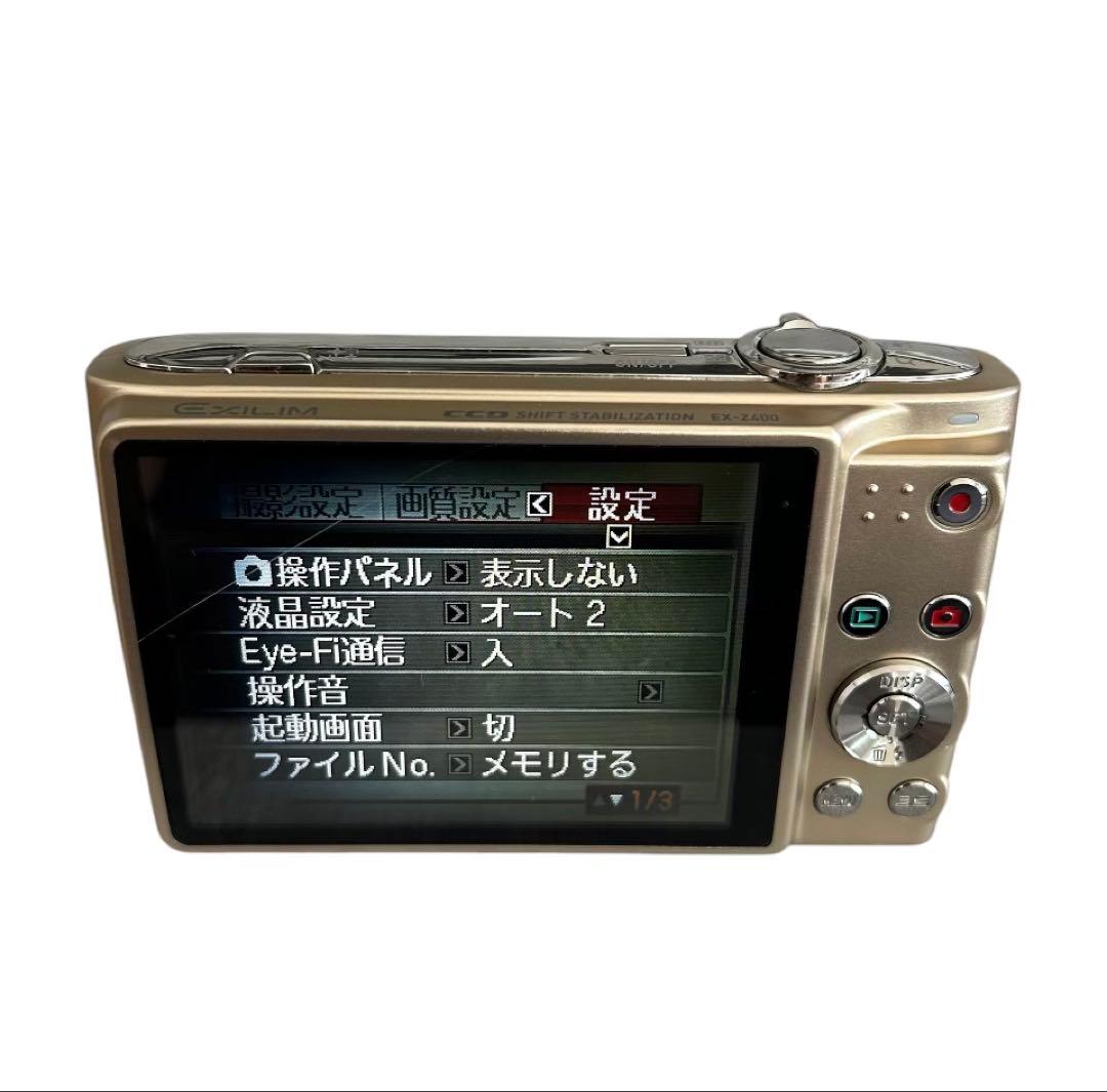 【動作確認済】CASIO EXILIM ZOOM EX-Z400 エクシリム