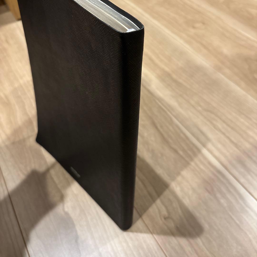 【未使用品】Montblanc 黒 レザー ノート 21×26モンブラン