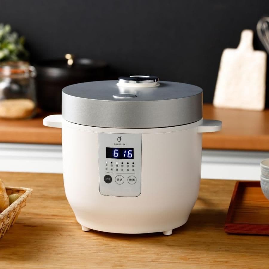 発芽玄米炊飯器 DELIFUL LIFE 「はつが炊き」機能付き 3合炊き