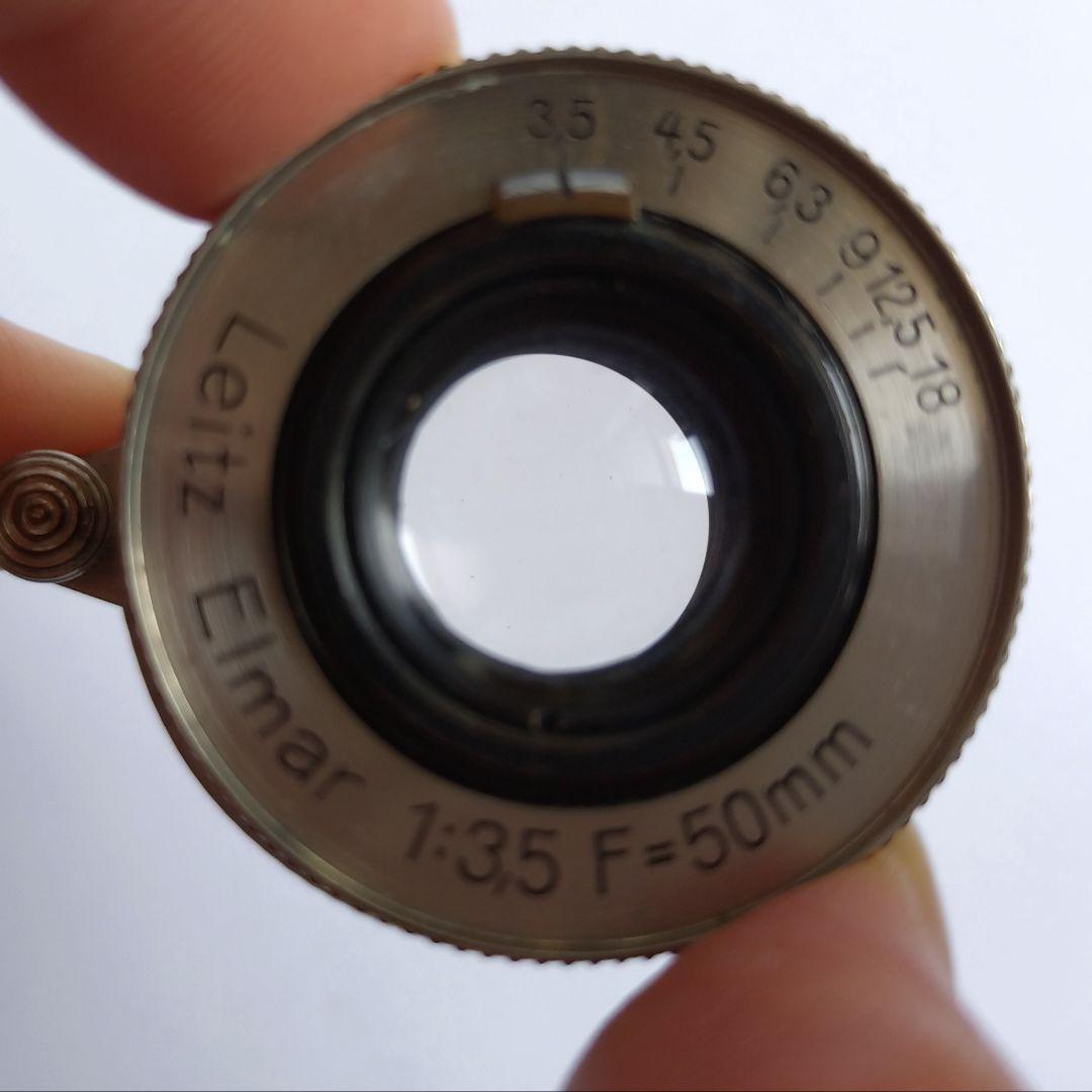 Leitz Elmar f=5cm f/3.5/ニッケルエルマー/Lマウント