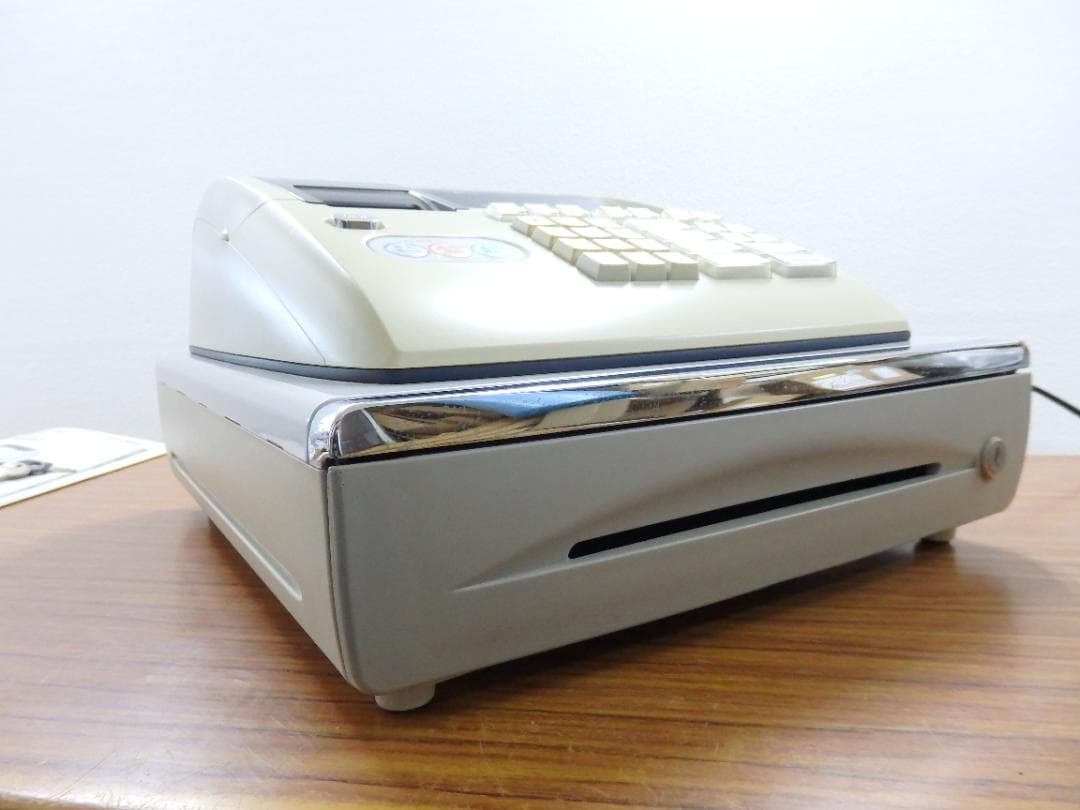 2230　CASIO TE-M80 レジスター 4部門　58㍉感熱紙