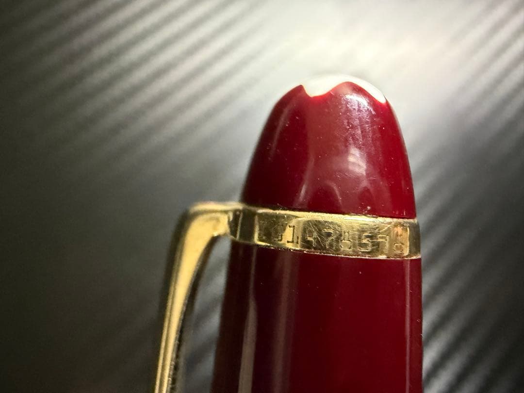 美品 Mont Blanc 163 クラシック ローラーボール ボルドー
