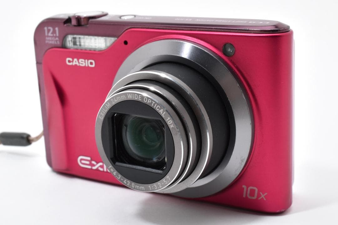 【美品】CASIO EXILIM EX-H10 ピンク スマホ転送 931