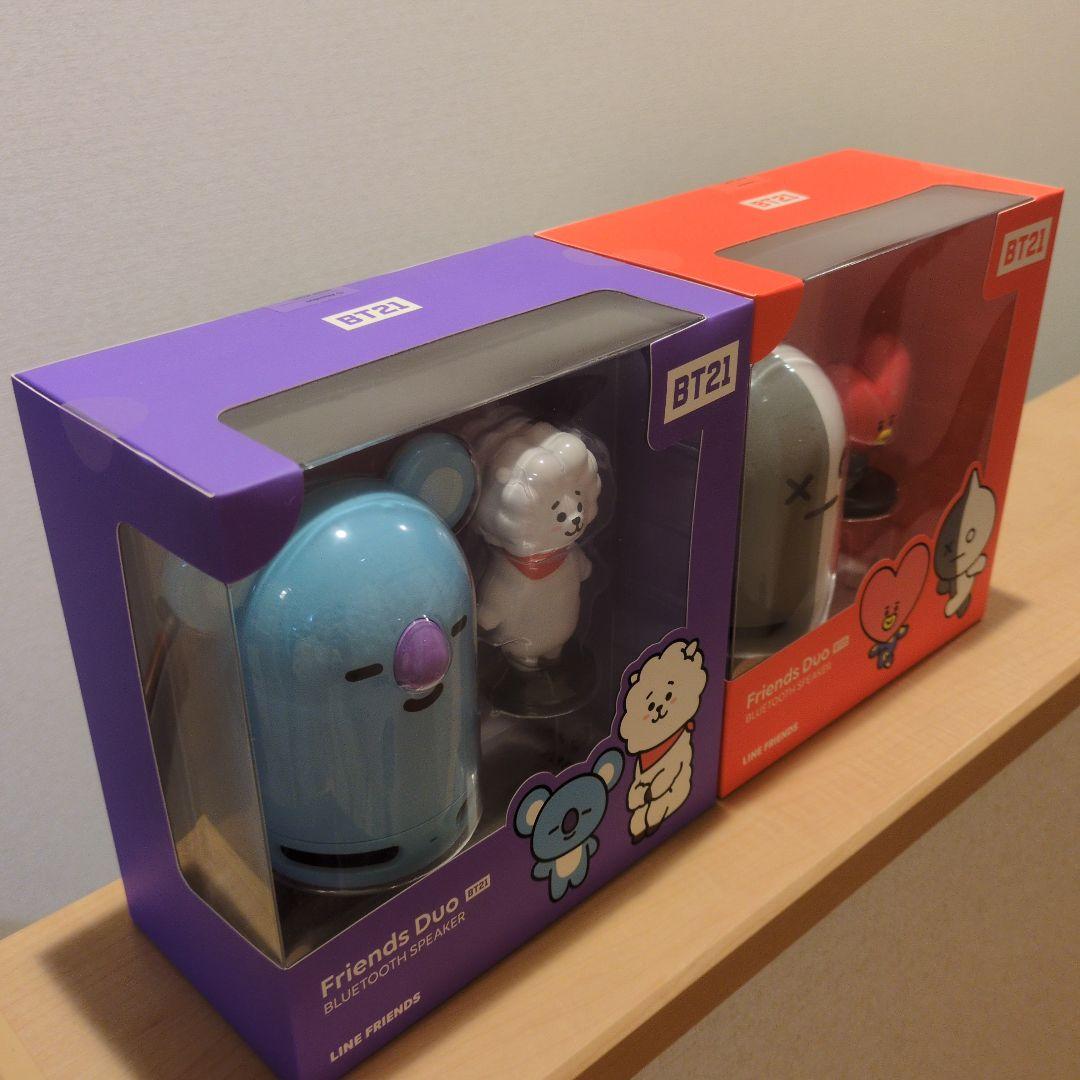 BT21 BLUETOOTHスピーカー/新品未開封 2箱セット　BTS