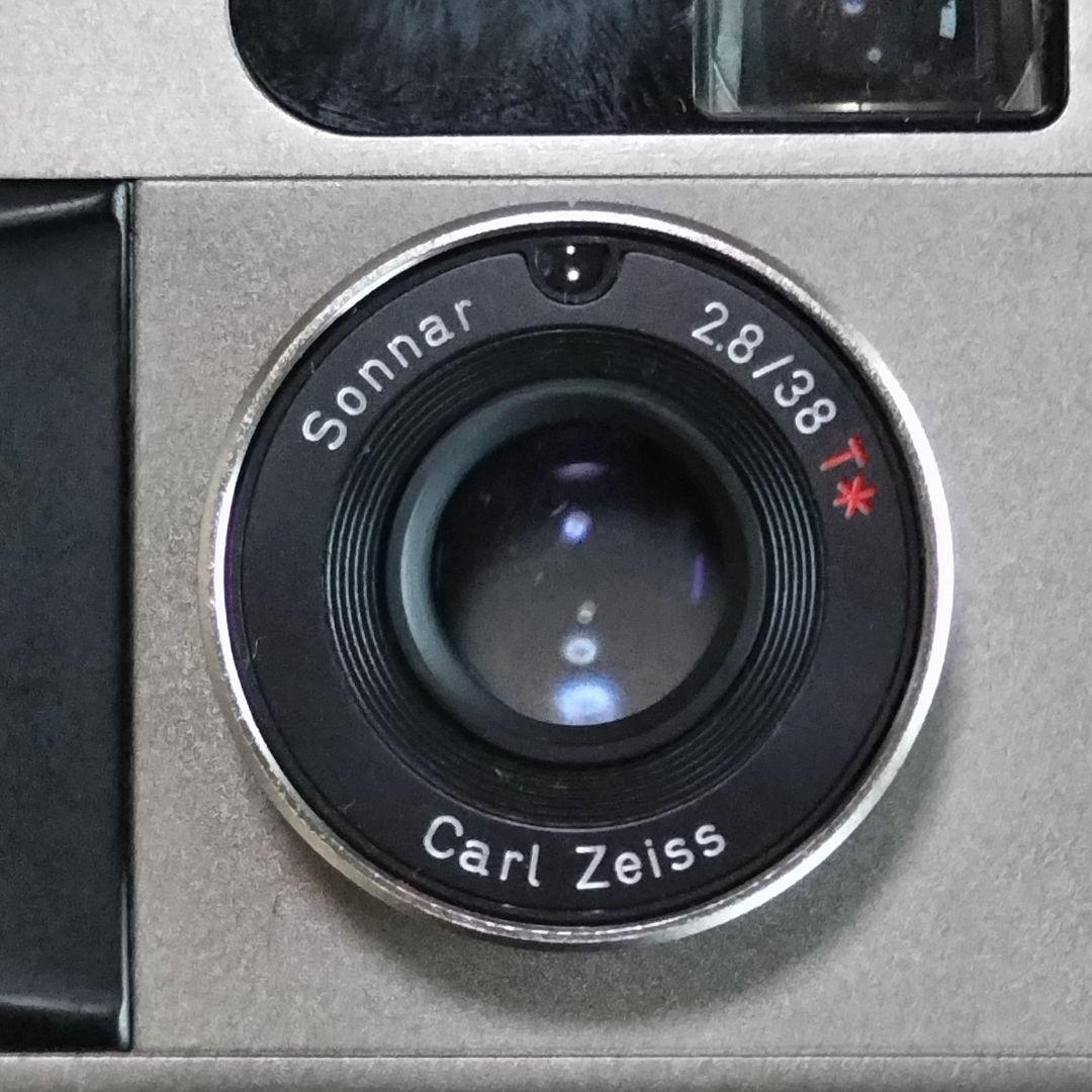 CONTAX T2 チタンシルバー フィルムカメラ contaxt2