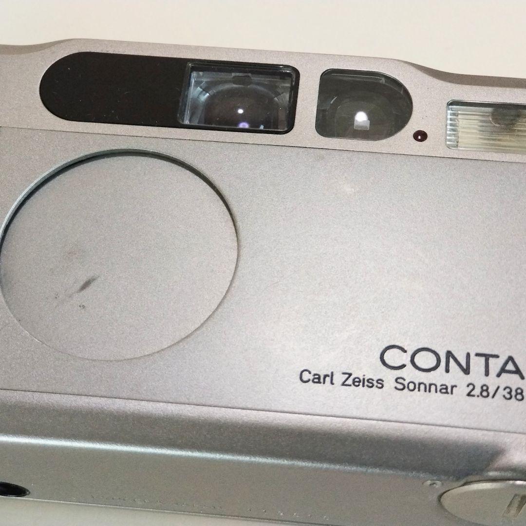 CONTAX T2 チタンシルバー フィルムカメラ contaxt2