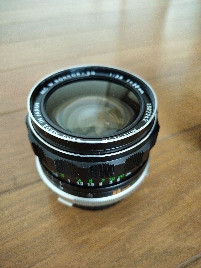 ミノルタ Minolta SR-7 ROKKOR 28mm 55mm 135mm