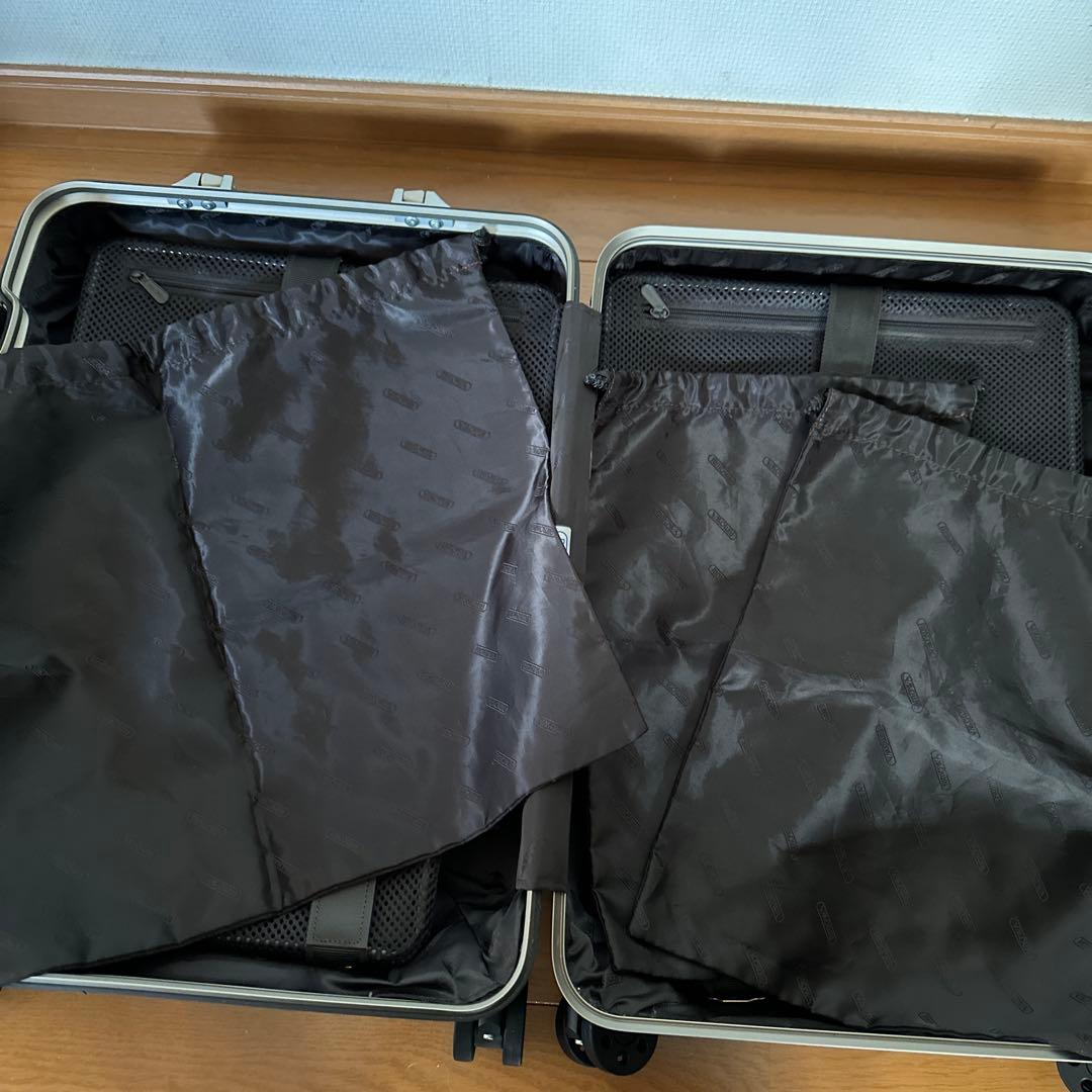 リモワ　RIMOWA トパーズ　チタニウム　32L 機内持込　スーツケース　金