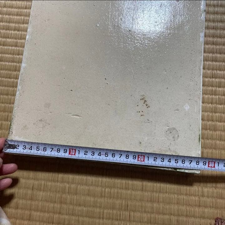 茶器/茶道具　風炉用敷　板陶板　敷瓦