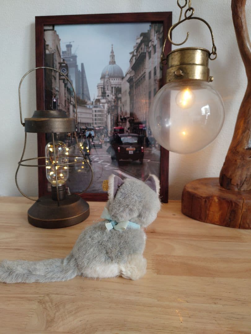 Steiff シュタイフ　猫のSnuffy　猫のぬいぐるみ