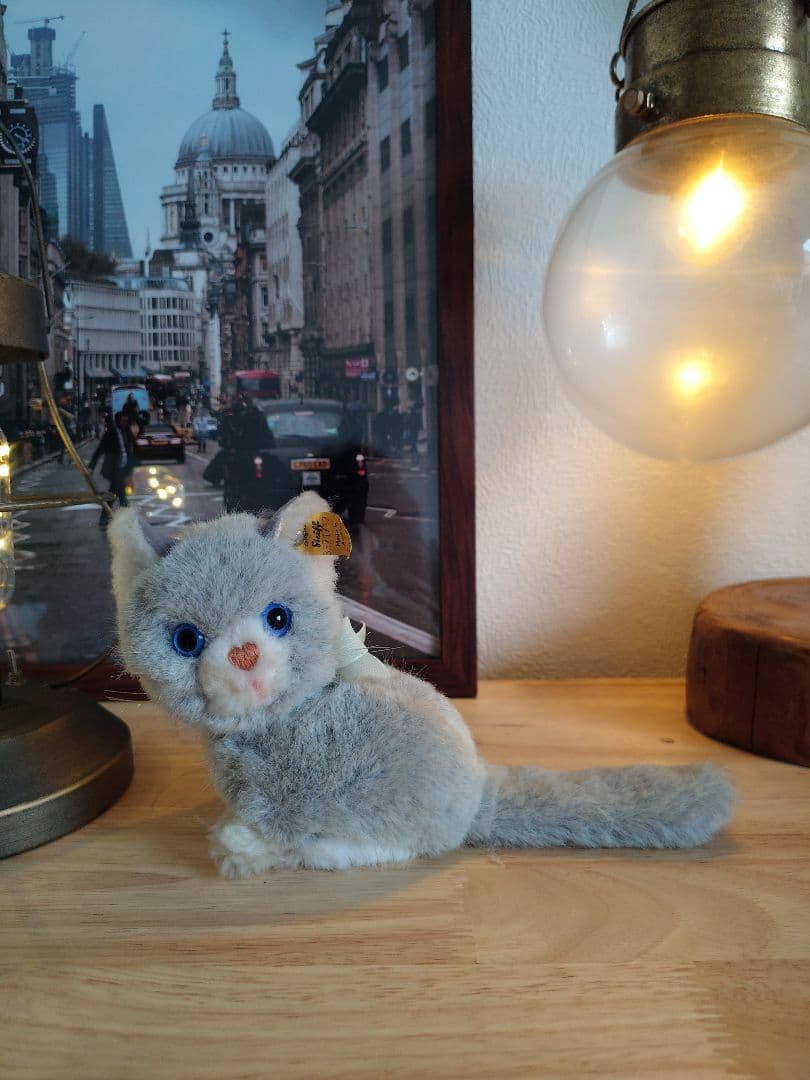 Steiff シュタイフ　猫のSnuffy　猫のぬいぐるみ
