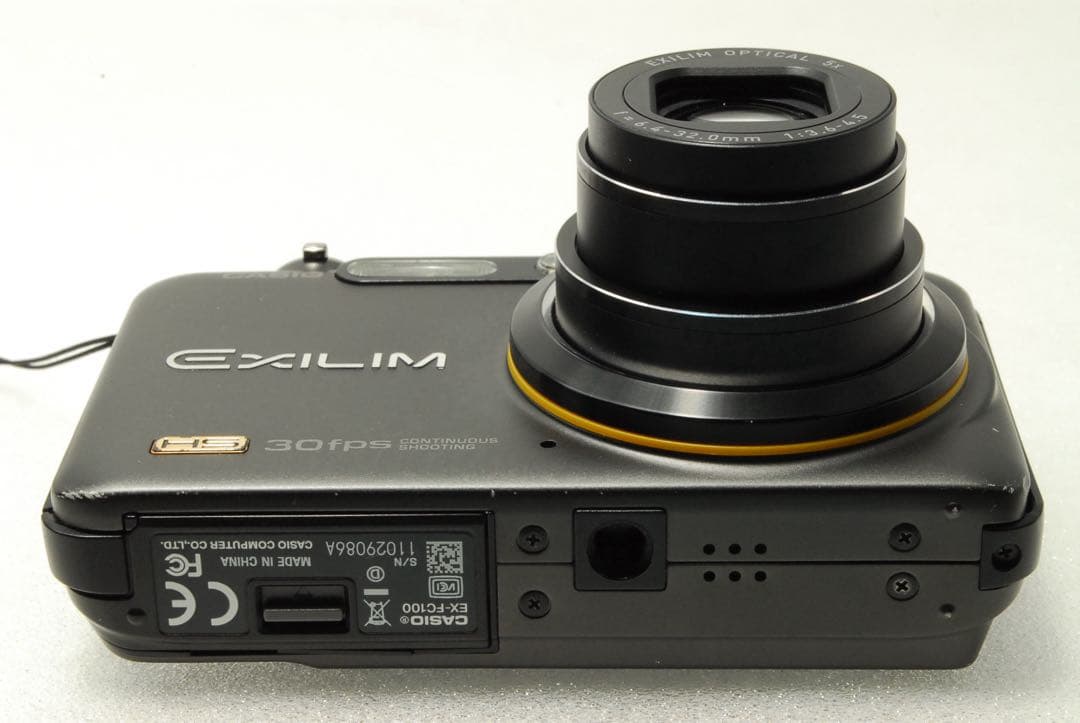 CASIO EXLIM EX-FC100 ❤️スマホ転送 動作確認済 ブラック