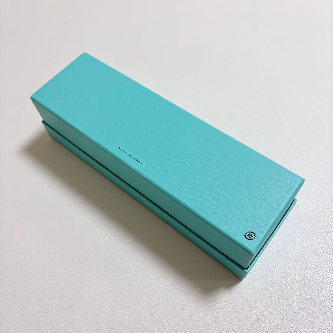 美品　ティファニー　ブレスレット　ケース　空箱　ブルーボックス　リボン付き