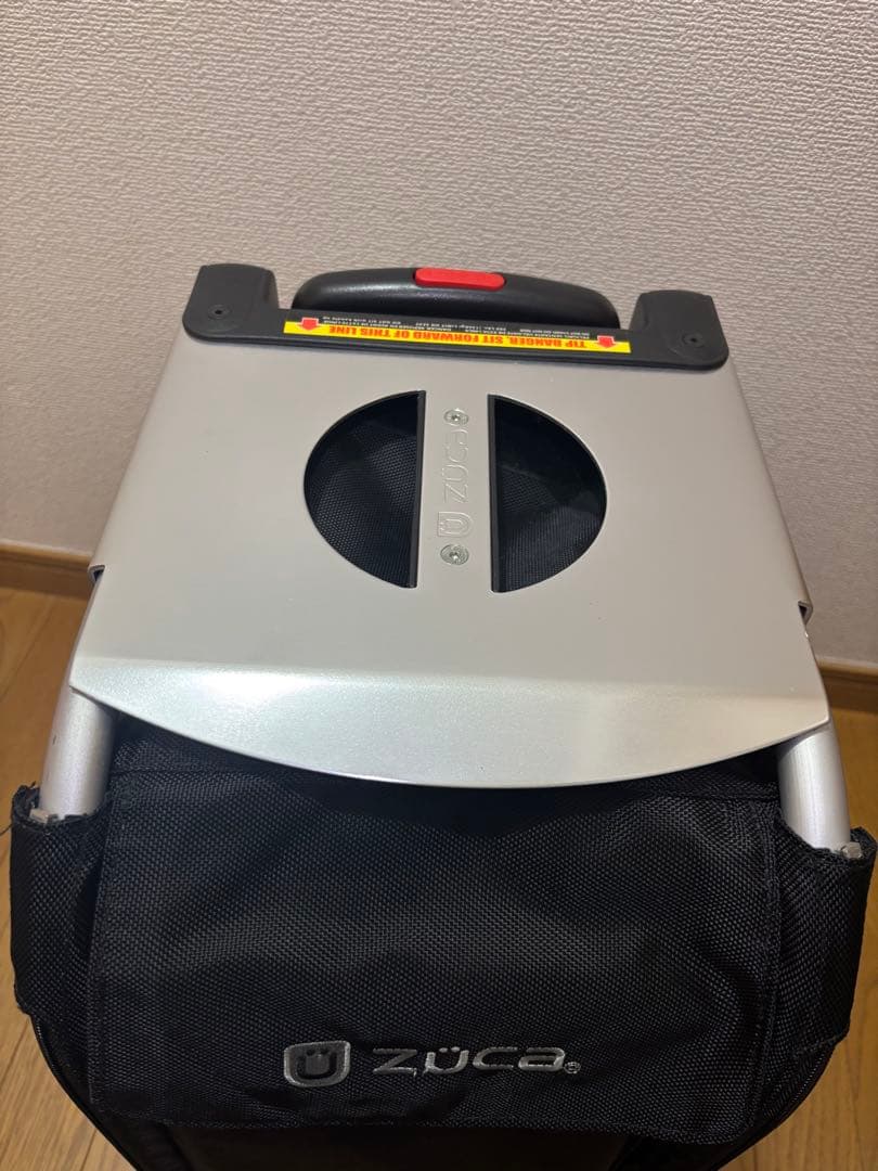 超美品！ZUCA ズーカ プロ トラベル　キャリーケース　 座れるキャリーバッグ