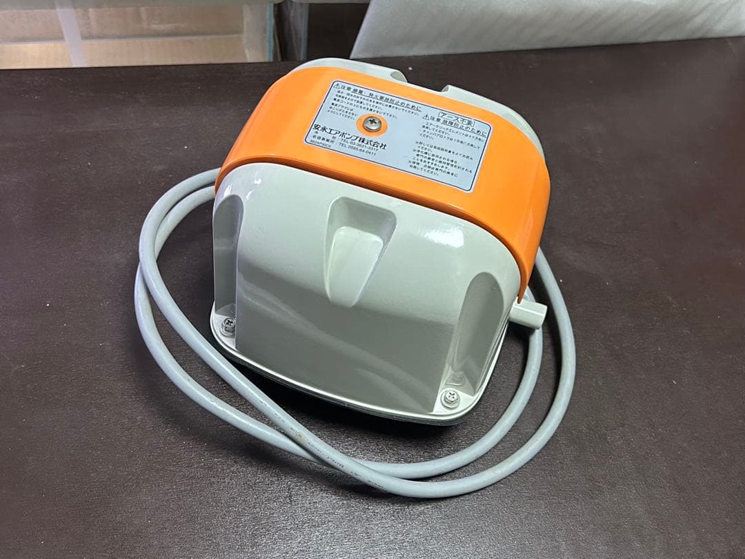 安永 エアポンプ AP-40 室内使用品 ②