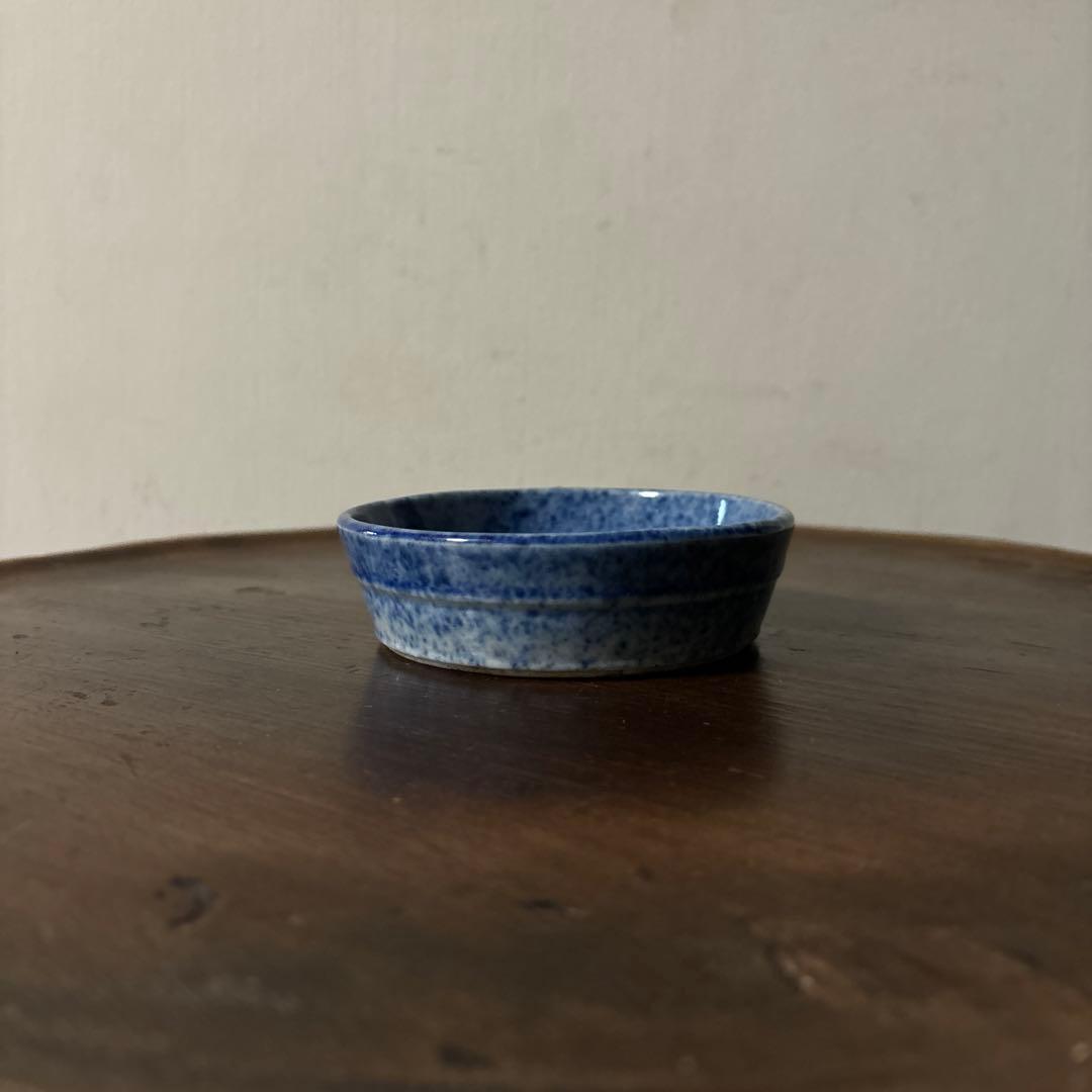 古伊万里　吹き墨　筆洗い　小鉢　江戸時代　骨董　アンティーク　古道具　検:李朝