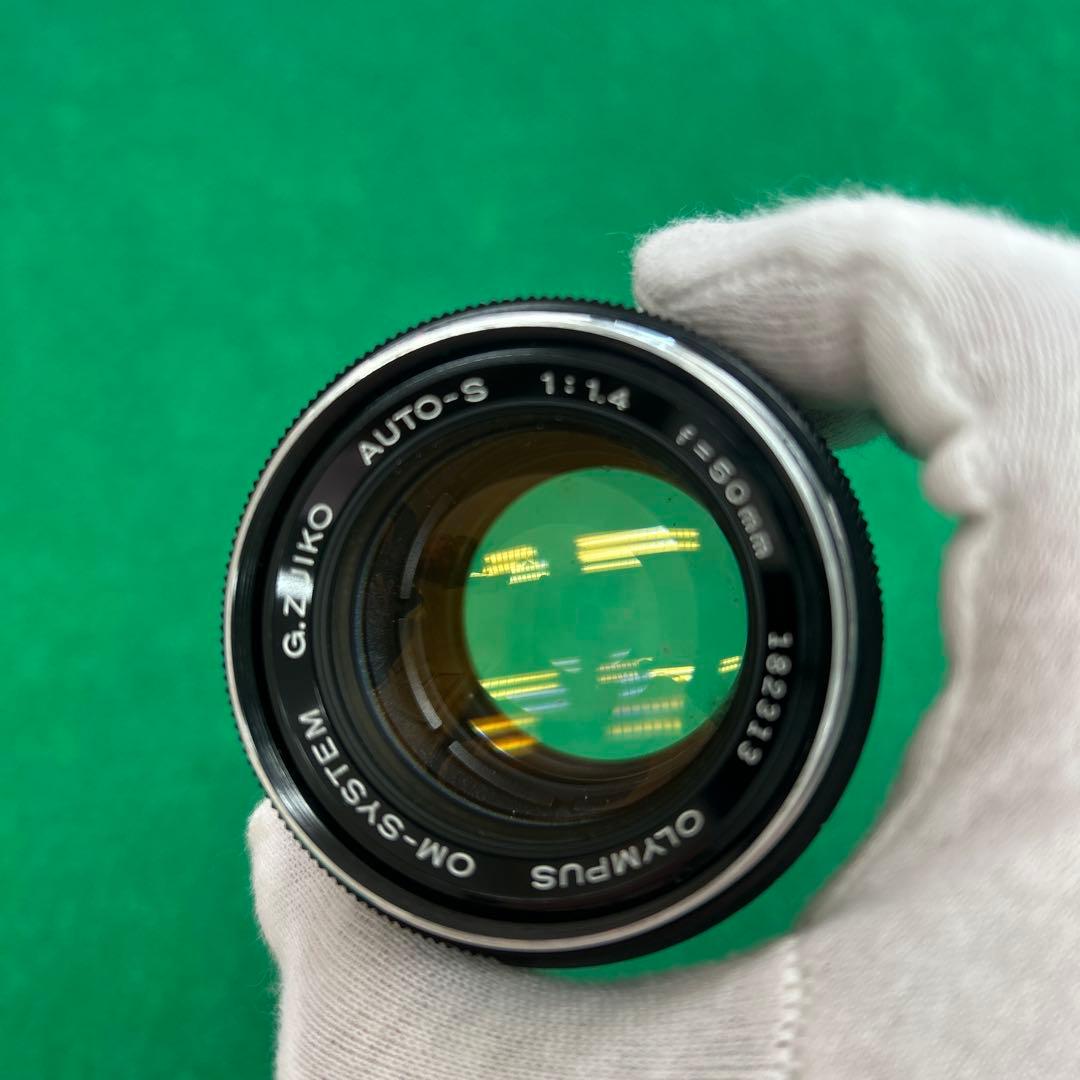 【完動品】OLYMPUS OM10 ブラック+ 標準レンズ