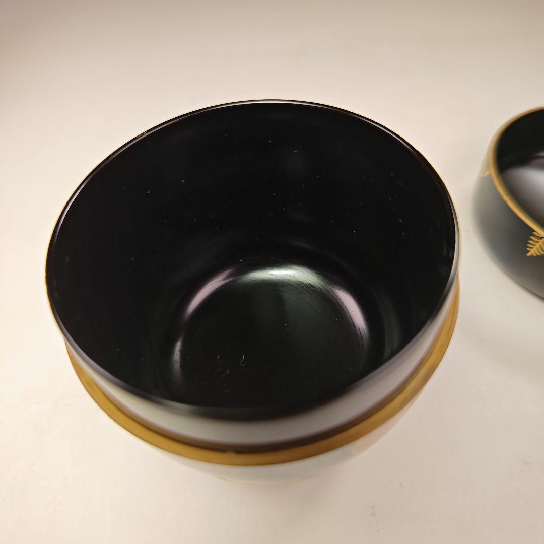 イ617 棗『塗師　哲山作』『高台寺蒔絵　大棗　共箱』茶器　茶入　茶道具