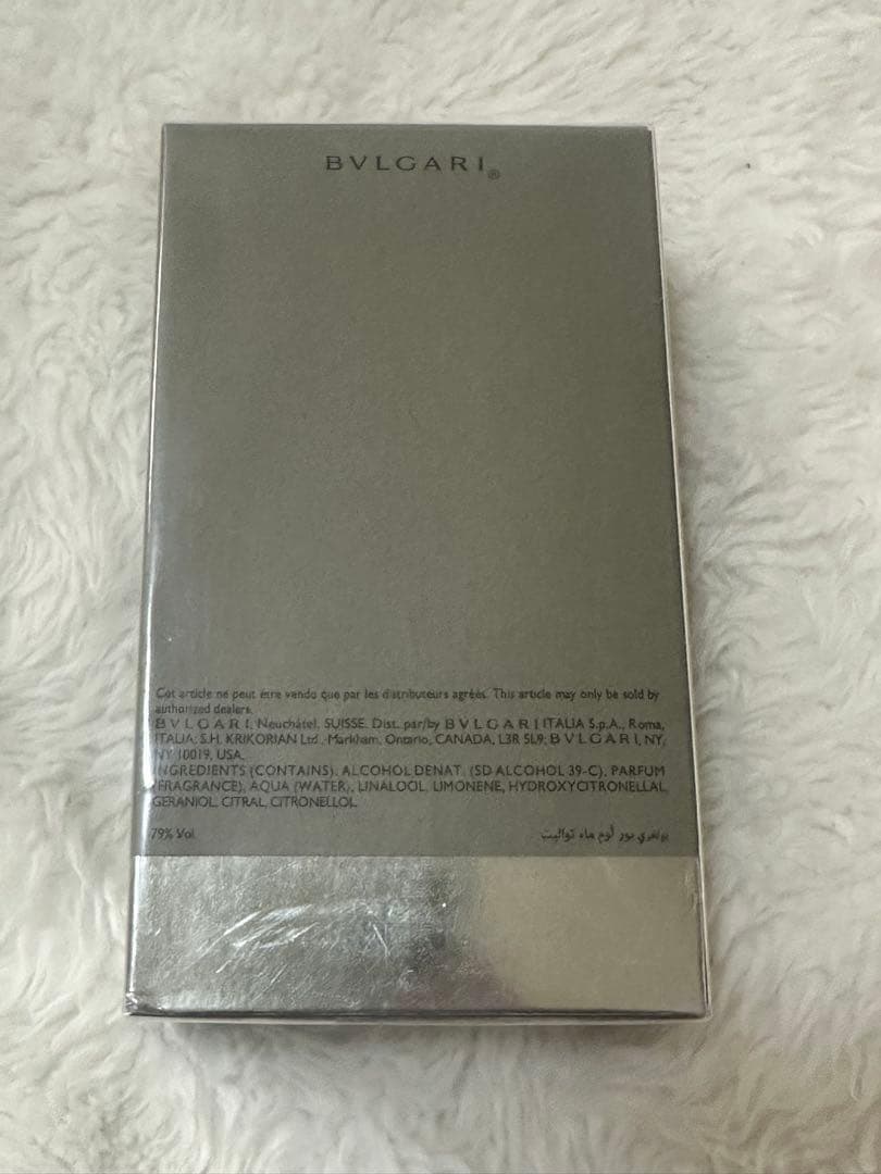 BVLGARI ブルガリ プールオム オードトワレ EDT香水 100ミリ