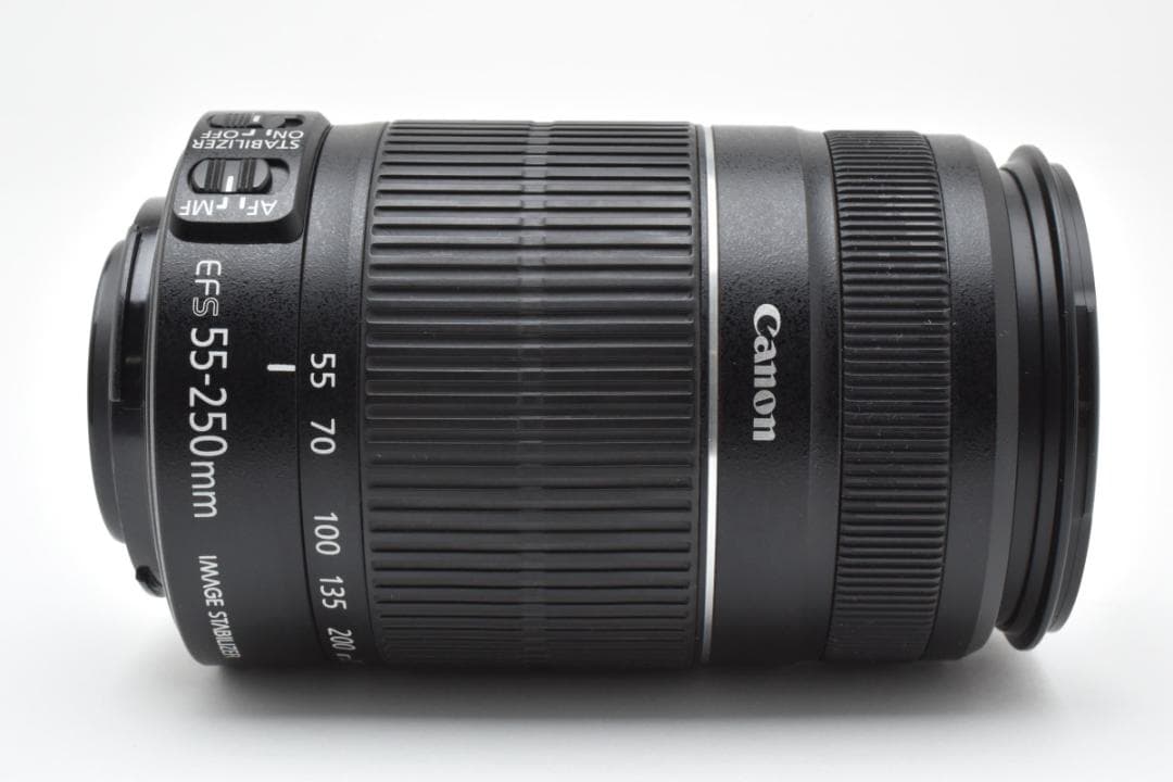 美品 Canon 55-250mm IS II 望遠 手ブレ補正 運動会 初心者