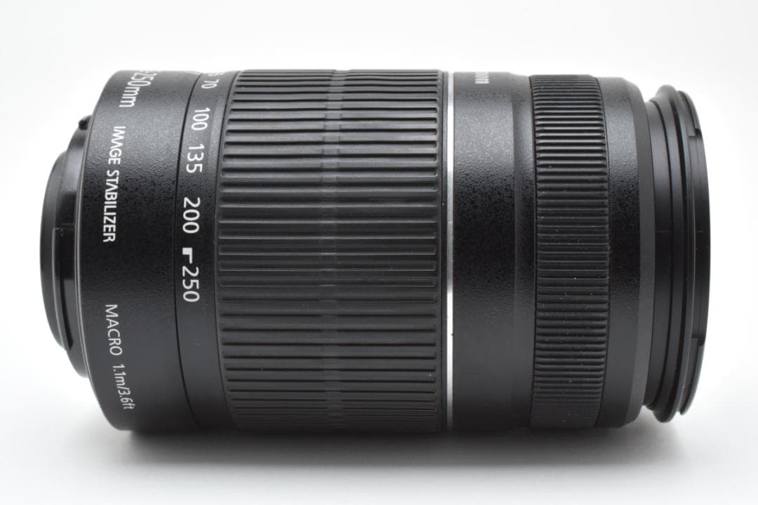 美品 Canon 55-250mm IS II 望遠 手ブレ補正 運動会 初心者