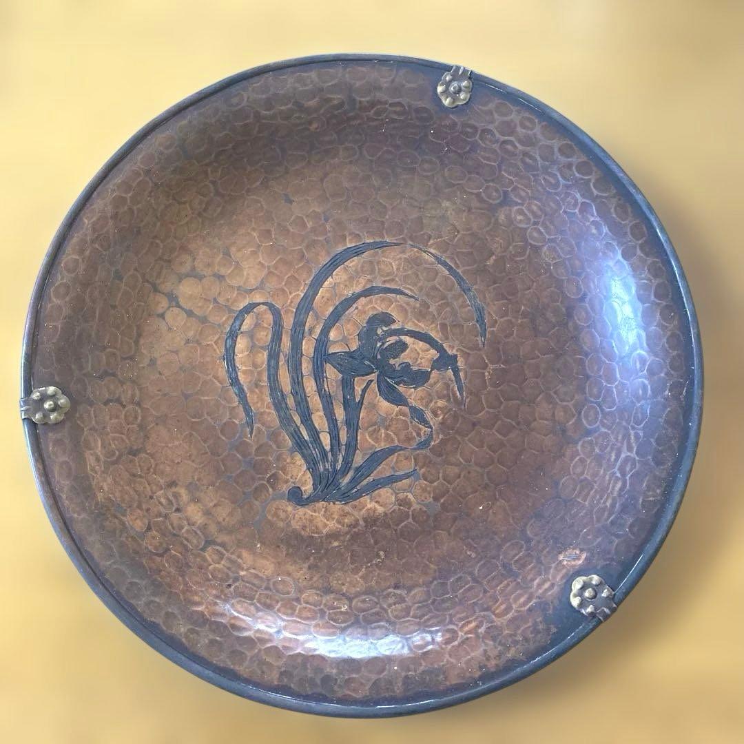 伊藤久芳堂　銅虫菓子器