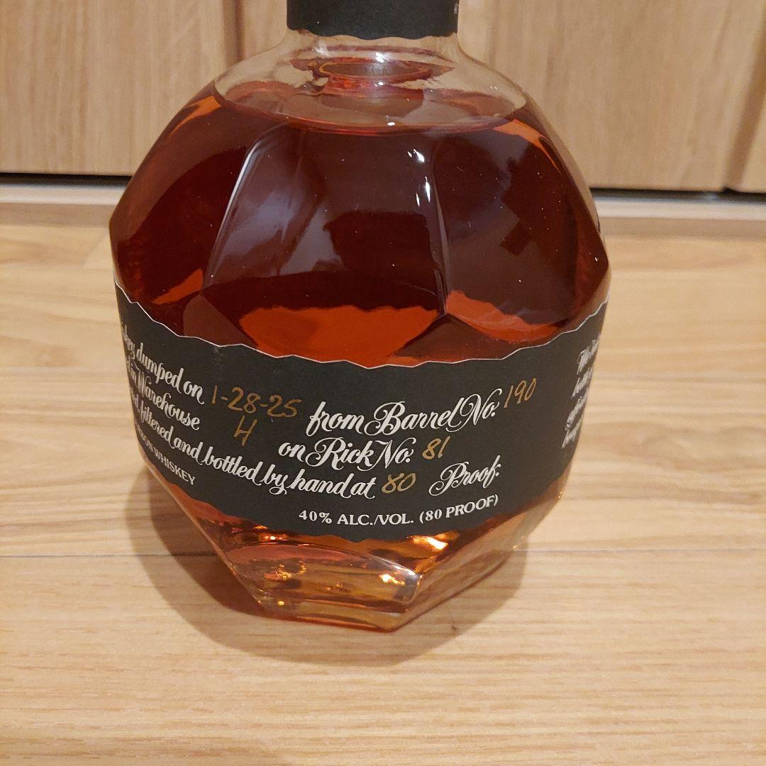 【未開封】ブラントンブラック　シングルバレル バーボン　ウイスキー 750ml