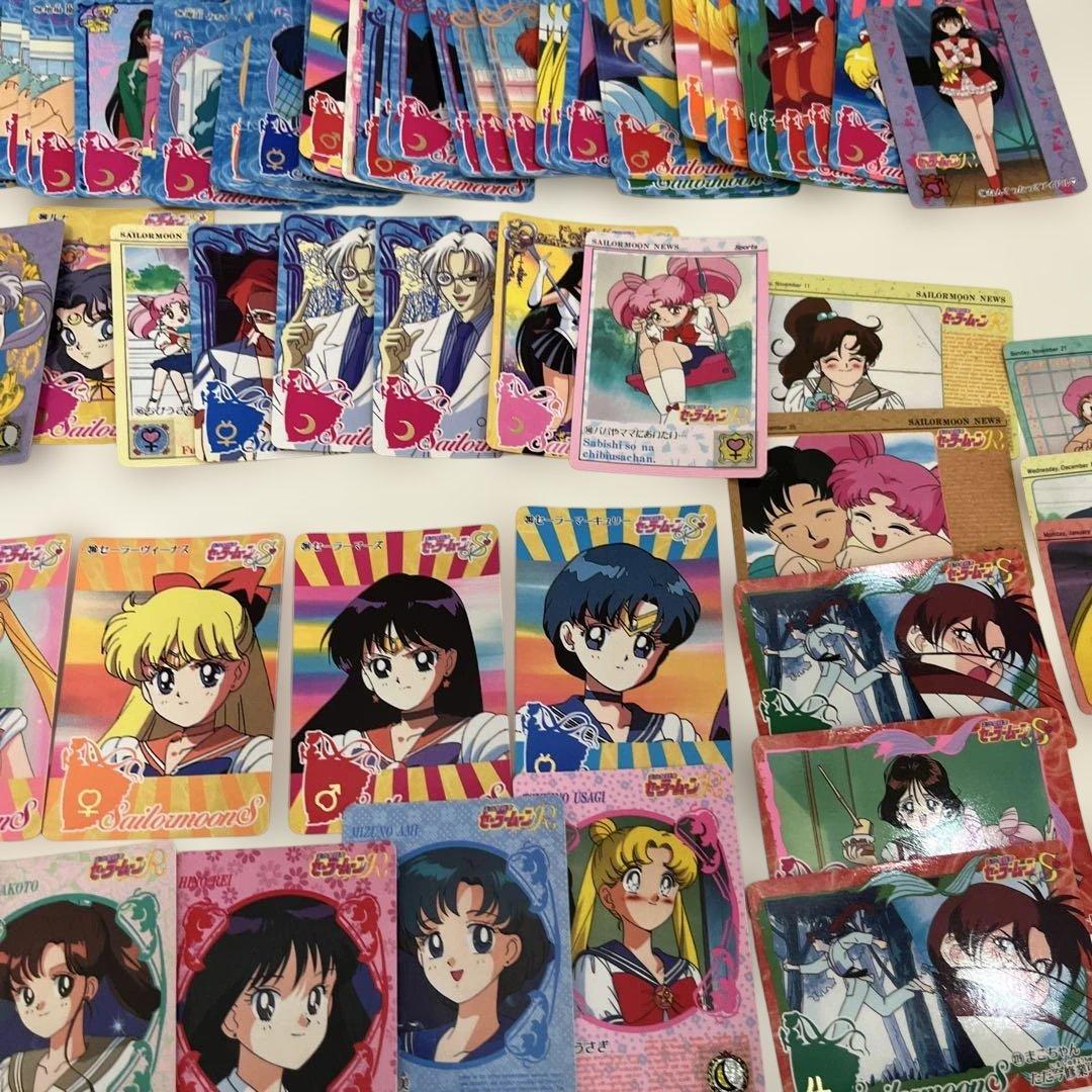 美少女戦士セーラームーン ト カードダスセット 250枚以上☆美品☆希少品