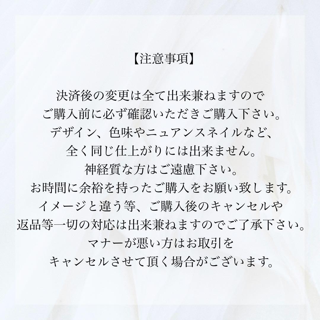 アニちゃん ネイルチップ 【サイズオーダー/541】 成人式 振袖　 和装