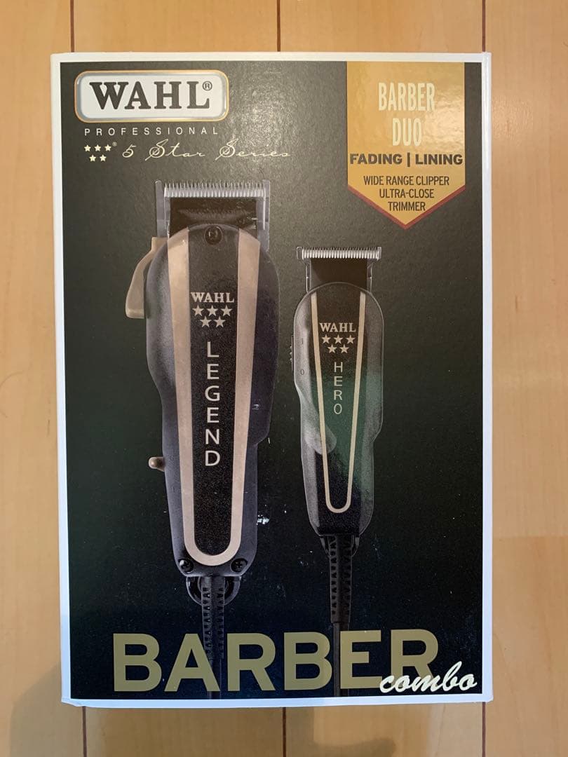 WAHL Legend and Hero フェードカット必需品❗️