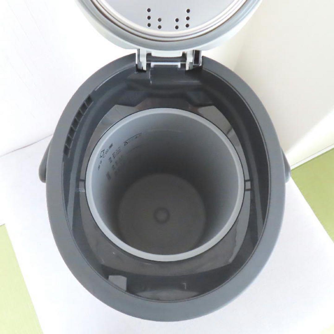 ＜美品／新品に近い＞象印マホービン スチーム式加湿器ソフトブラックEE-TA60