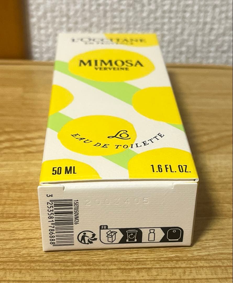 【ほぼ新品】 LOCCITANE ミモザ　オードトワレ 50mL