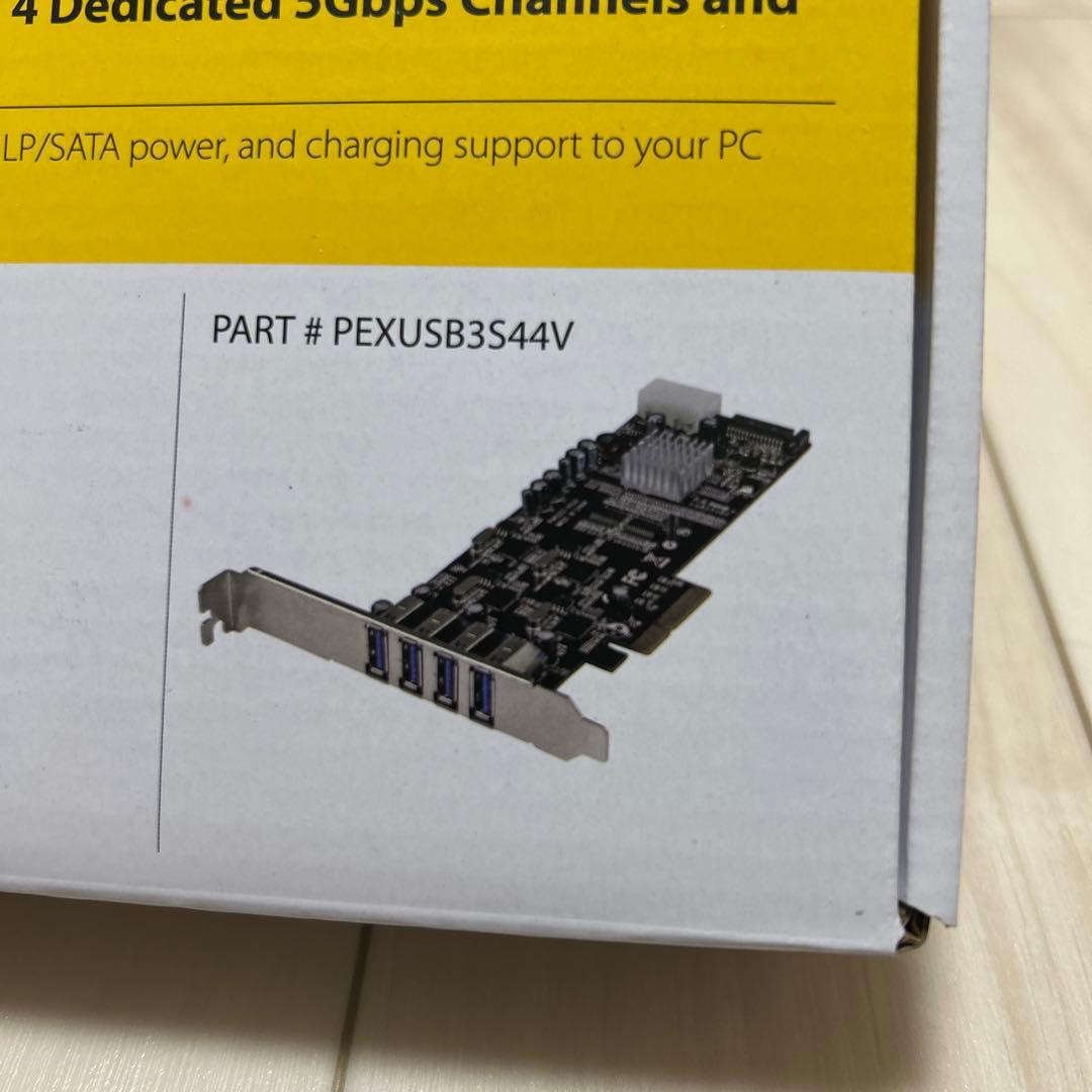 StarTech.com 4ポートUSB 3.0 PEXUSB3S44V