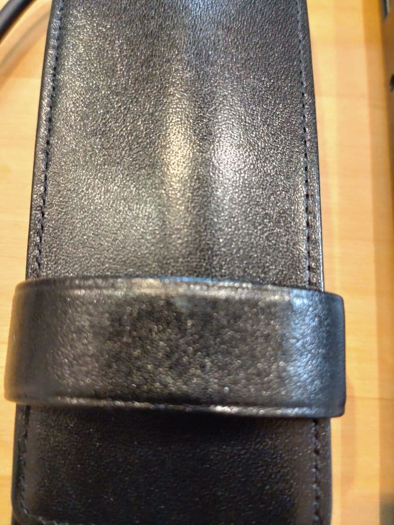 Montblanc モンブラン ブラック レザー ペンケース 2本入れ用