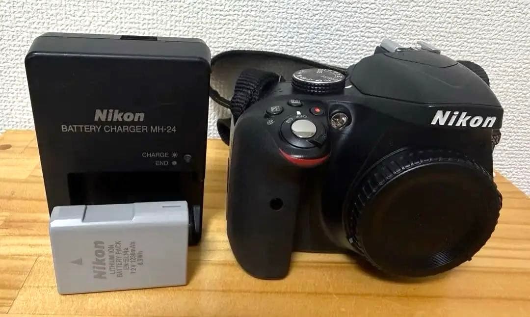 ニコン D3300&AF NIKKOR 70-300mm f/4-5.6 G美品