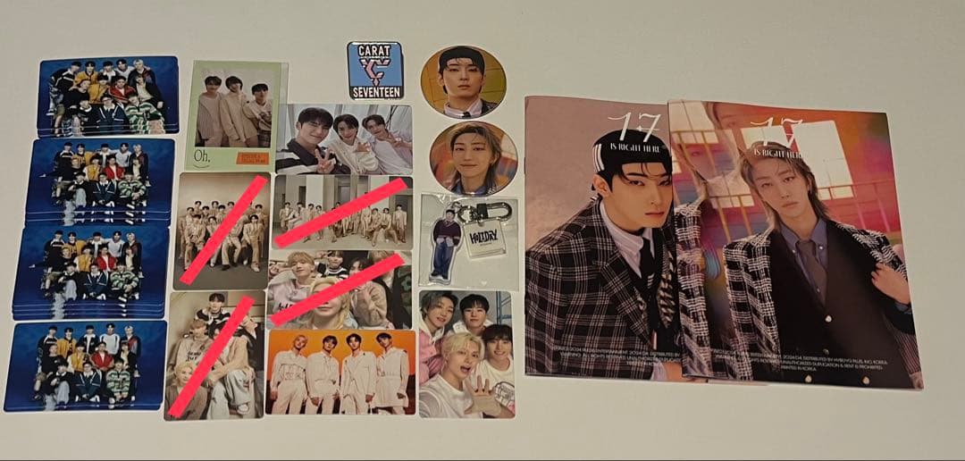 SEVENTEEN ウォヌ グッズ 写真集 トレカ まとめ売り