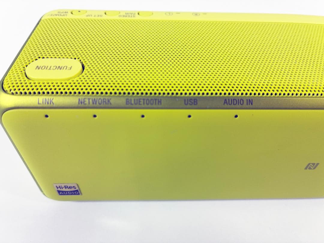 ★美品★SONY ワイヤレスポータブルスピーカー【SRS-HG1-Y】FL98