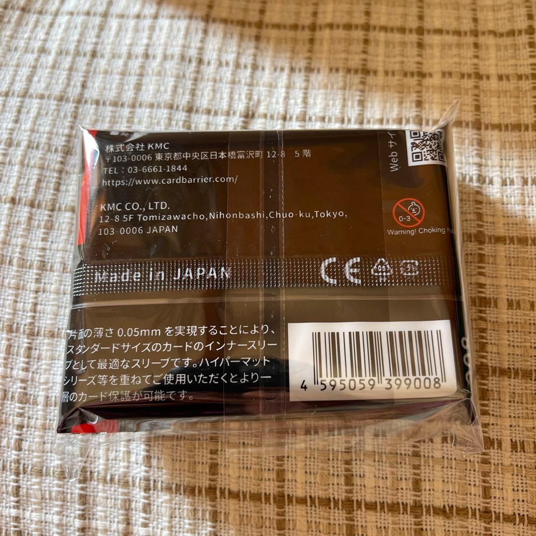 KMC カードバリアー スリーブ 33パック 100枚入り