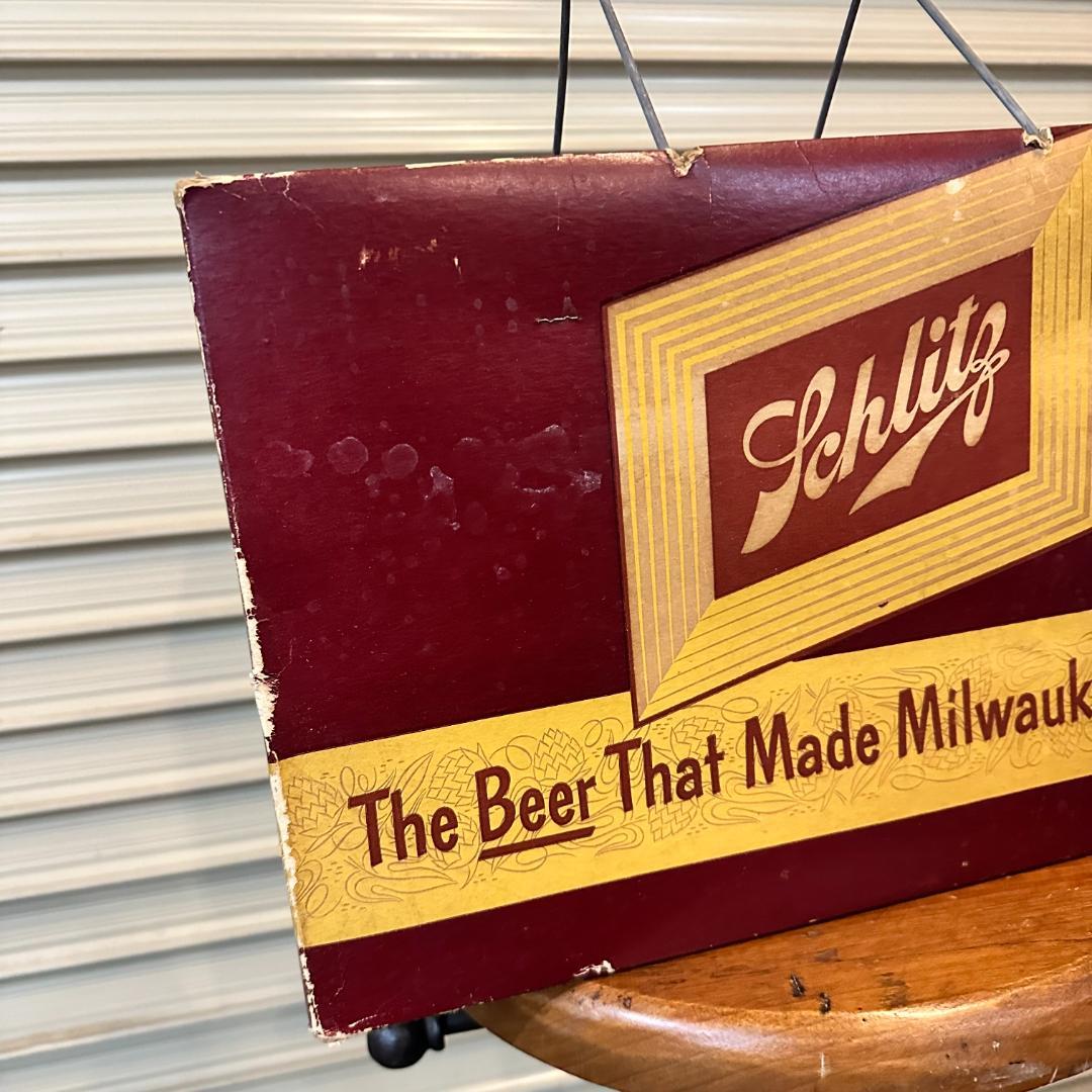 超希少！1952年製 Schlitz ヴィンテージピクニッククーラー