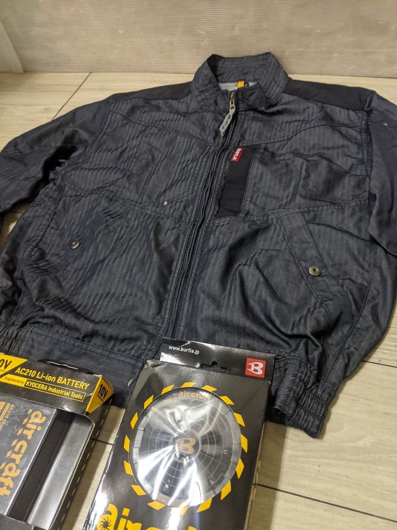 BURTLE　エアークラフト　空調服セットAC210 Li-ion