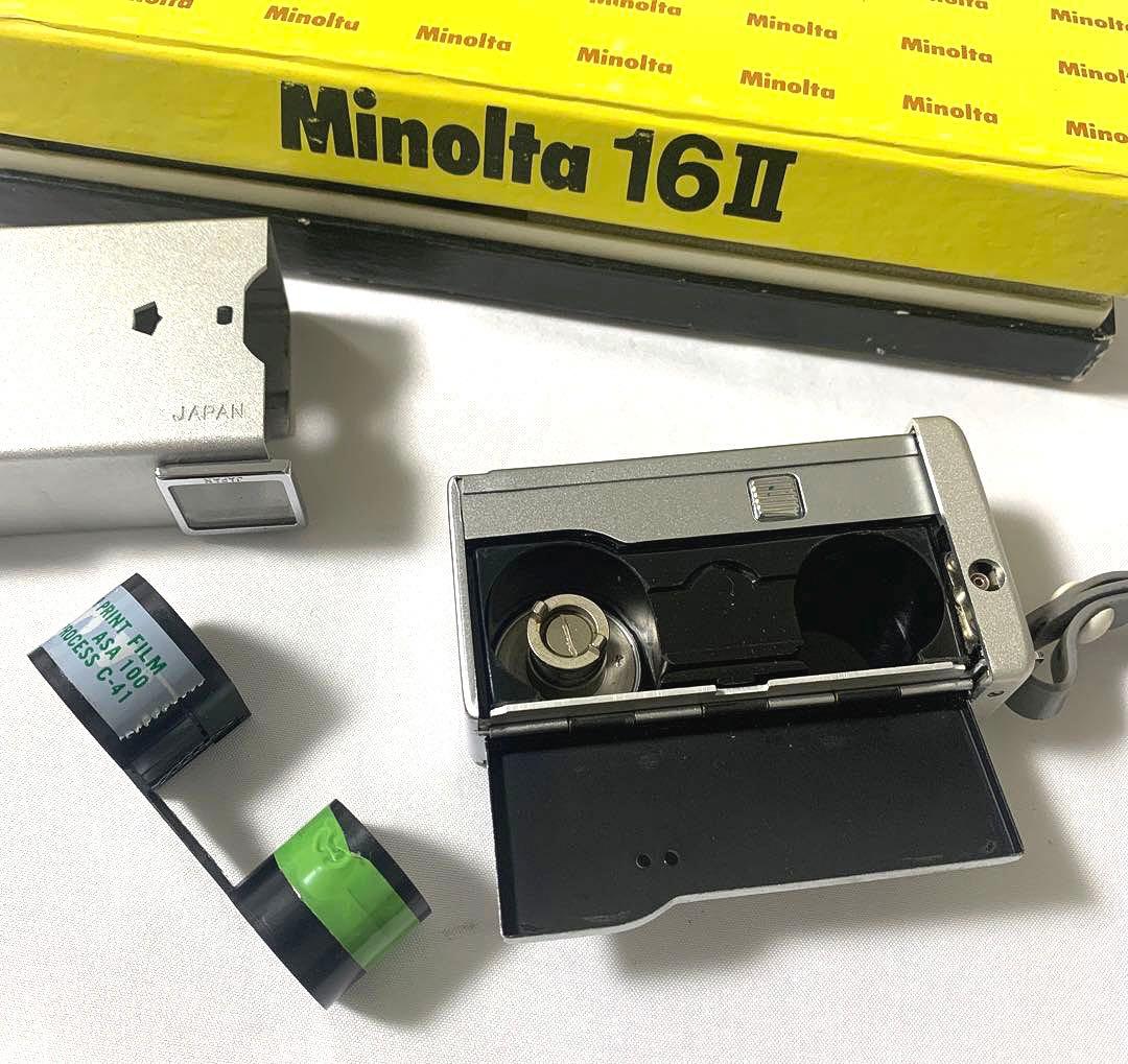 Minolta 16II 希少な元箱一式