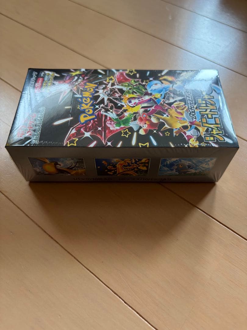 ポケモンカードbox シャイニートレジャーシュリンク付き+5パック