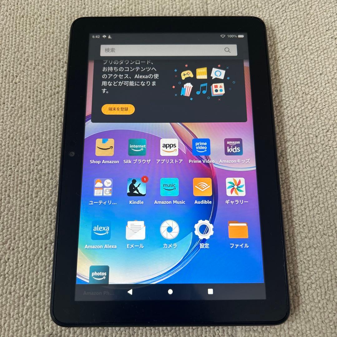 Fire HD8 キッズモデル　ブルー　第12世代32GB動作確認済み