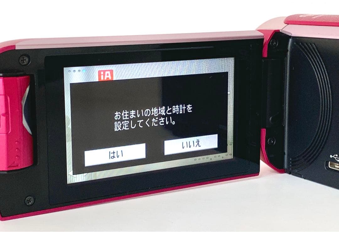 極美品◾️Panasonic HC-W580M ピンク ビデオカメラ フルHD