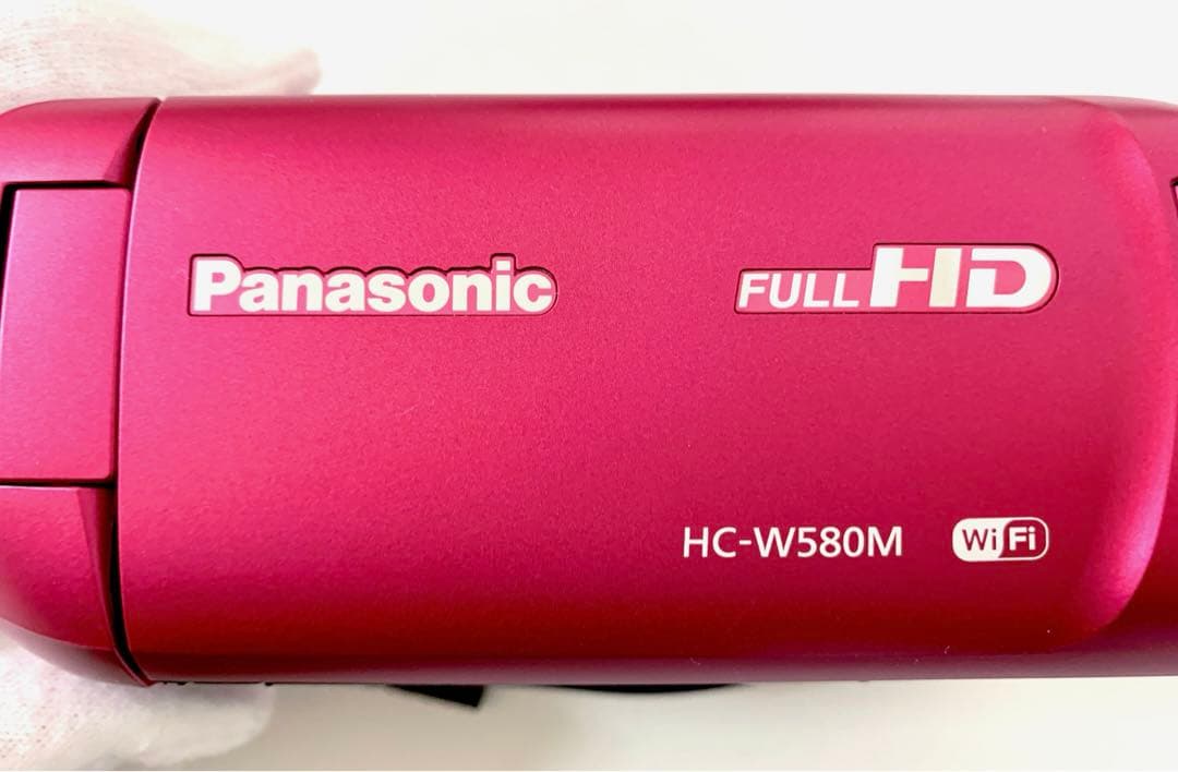 極美品◾️Panasonic HC-W580M ピンク ビデオカメラ フルHD