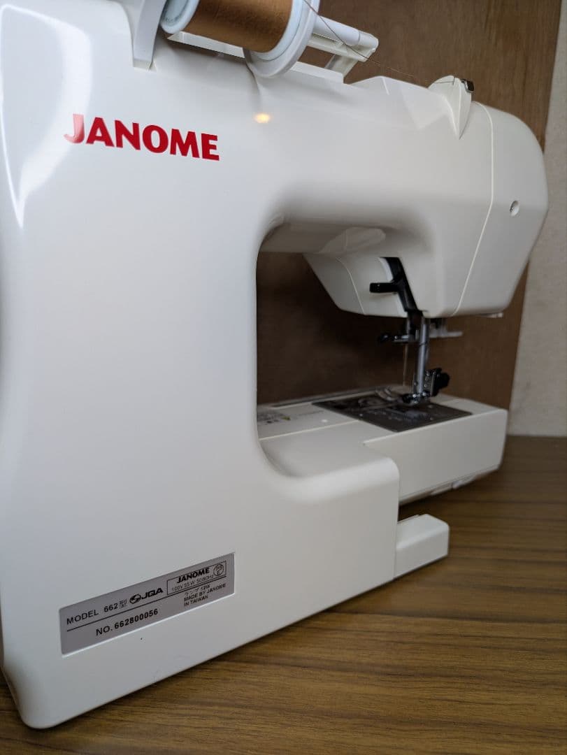 ☆極上美品☆フットコン、ワイドテーブル付属☆ジャノメ662型『JS30』☆