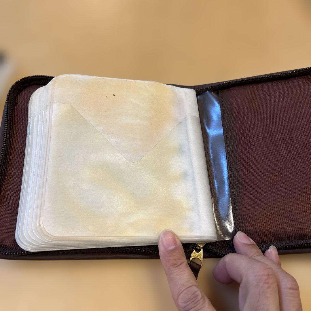 COACH ブラウン マルチケース 取扱説明書付き