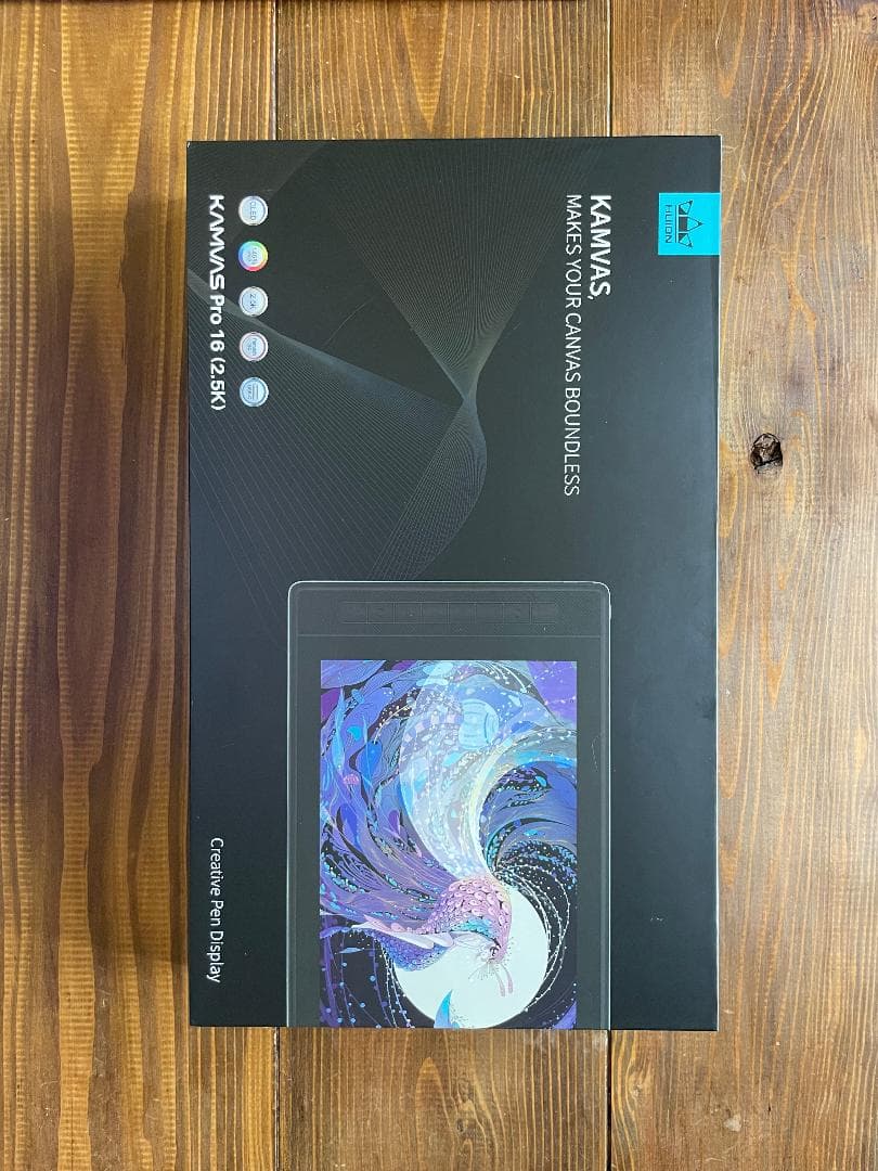 HUION 液晶ペンタブレット Kamvas Pro 16（2.5K）QHD
